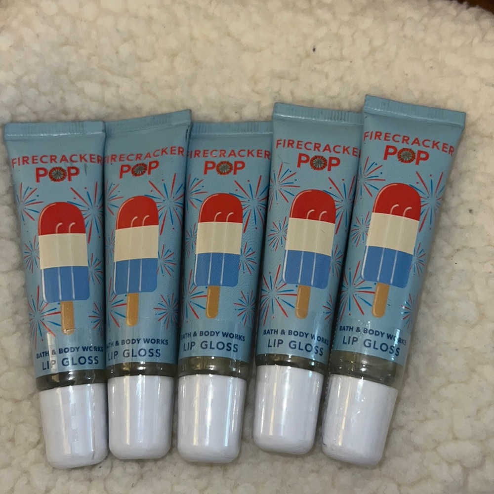 BBW 5pc lip gloss Firecracker Pop Lip gloss